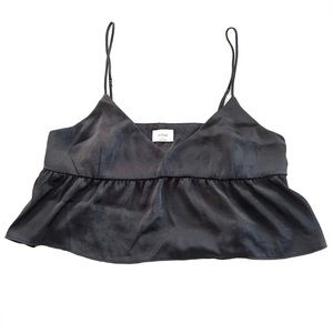 Wilfred Black Cropped Tank Top